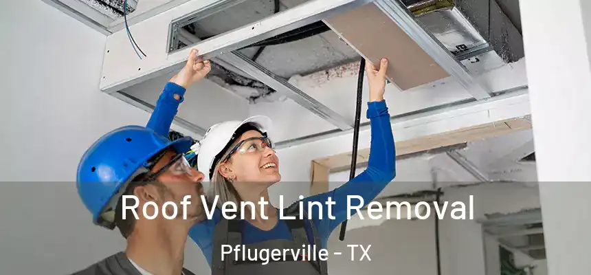  Roof Vent Lint Removal Pflugerville - TX